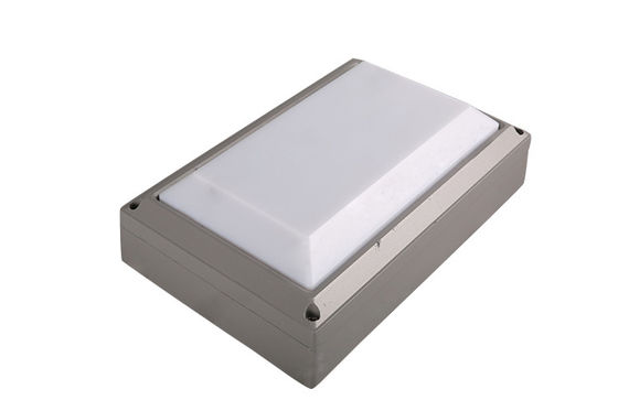 China Dimmable Decorative Square Led Bulkhead Wall Light CE 6000k Impact Resistence supplier