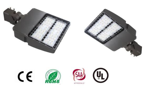 China 100W 13000 Lumen Shoe Box Led Light / IP65 90-277VAC LED Area Light With Meanwell supplier