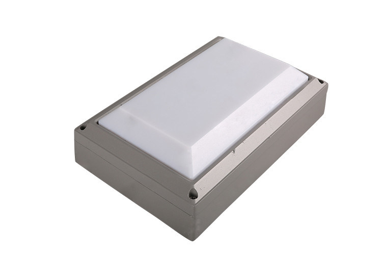 Dimmable Decorative Square Led Bulkhead Wall Light CE 6000k Impact