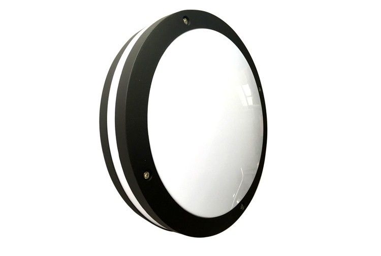 85 265vac Black White Led Bulkhead Outdoor Wall Light For