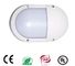 6000K 20W Oval Outdoor Led Wall Lights 120 Degree Beam Angle CE RoHS SAA Listed supplier