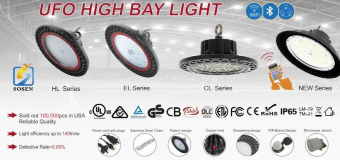 Industrial 100W LED High Bay Light For Production Workshop / Supermarkets