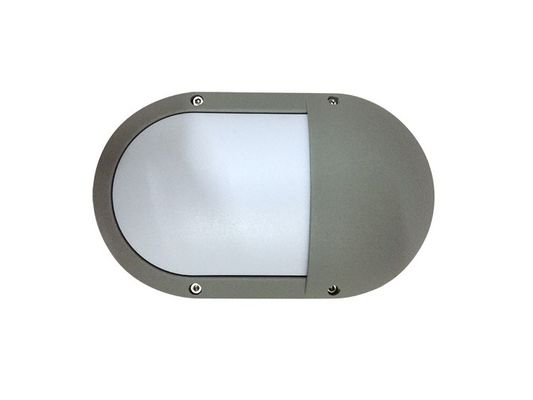 China PF 0.9 CRI 80 Corner Bulkhead Outdoor Wall Light For Bathroom Milky PC Cover supplier