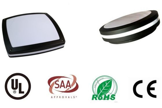 China IP65 Led Ceiling Light  80Lm / Watt 240V 10w - 40w Black White Grey Outdoor LED Wall lamp supplier