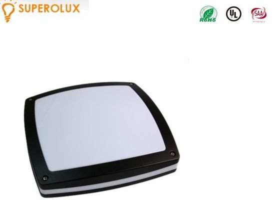 China waterproof 1600 lumen IP65 Outdoor LED Ceiling Light black cover die cast aluminum supplier