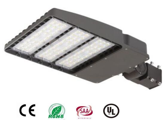 China Energy Saving 19500lm Shoebox Street Light , Led Parking Lamps DLC ETL Listed supplier