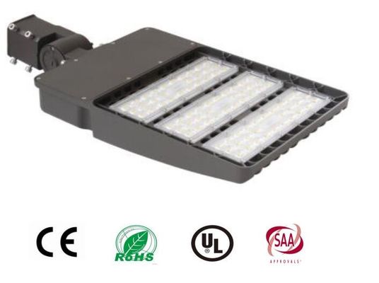 China 3000K 4000K 6000K LED Shoebox Light , 130LM / Watt Outdoor Led Pole Light supplier