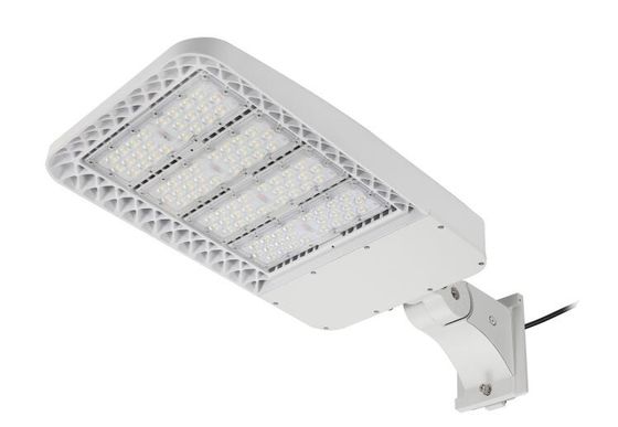 China White Housing Shoebox Street Light , 42000 Lumen LED Outdoor Parking Lot Lights supplier