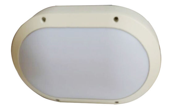 85 - 265V IP65 Oval Round Bulkhead Wall Light For Indoor 5000 - 6000K 20W supplier