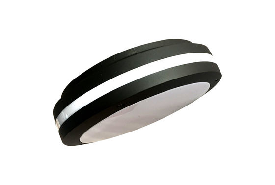 110V / 220V IK10 Outdoor Wall Pack Lights 4500K Black Square Bulkhead Light supplier