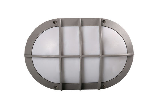 IP65 LED Wall Fixture  Aluminium Grill Aluminium Grill Bulkhead Wall Light with IK 10 Rate 80 Lm / Watt supplier