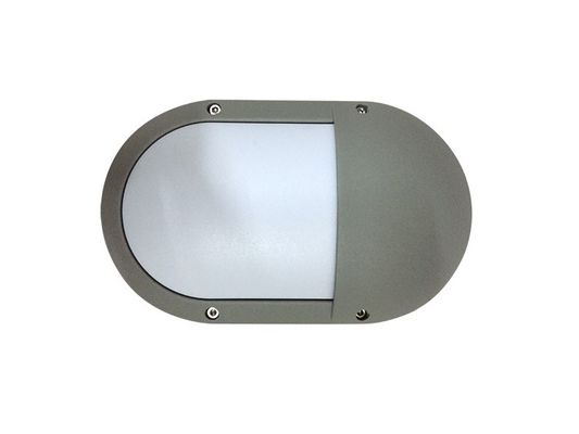 PF 0.9 CRI 80 Corner Bulkhead Outdoor Wall Light For Bathroom Milky PC Cover supplier