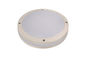 PF 0.9 CRI 80 Corner Bulkhead Outdoor Wall Light For Bathroom Milky PC Cover supplier