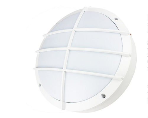 85-265V round LED Bulkhead Light CE Rohs  , 300x300x80mm 50 Hz ip65 bulkhead light Waterproof 5 years warranty supplier