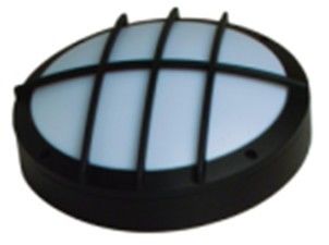 Round Outdoor Ceiling Light Fixtures , 6000K Industrial Bulkhead Light 1600Lm supplier
