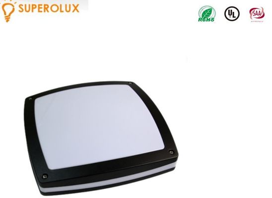 waterproof 1600 lumen IP65 Outdoor LED Ceiling Light black cover die cast aluminum supplier