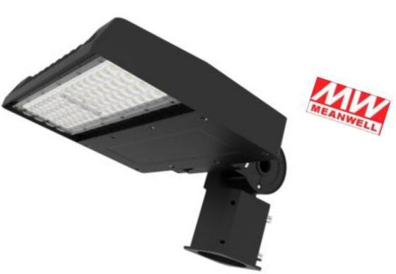 Super Bright 120 Watt Led Parking Lot Lights , 6000k Led Shoebox Light 120lm / Watt supplier