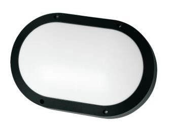 PF0.9 IK10 IP65 20W Oval Bulkhead Wall Light For Villa Project Lighting supplier