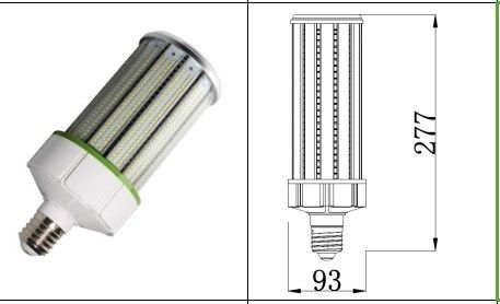 High Power E40 120W 18000lumen LED Corn Light Bulb For Enclosed Fixture supplier
