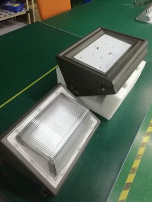 Warm White 120W Outdoor LED Wall Light With 5 years warranty , Led Exterior Wall Pack Lighting supplier