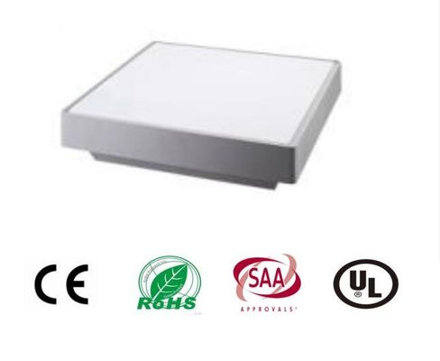 10W Surface / Wall Mounted Led External Bulkhead Light  800lm Black / Grey / White Housing supplier