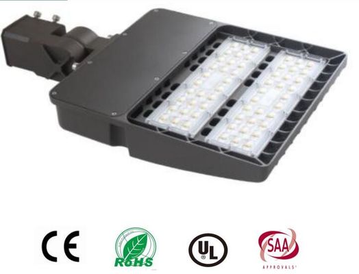 IP65 100W LED Shoebox Light , 6000K Led Outdoor Parking Lot Lights DLC Listed supplier