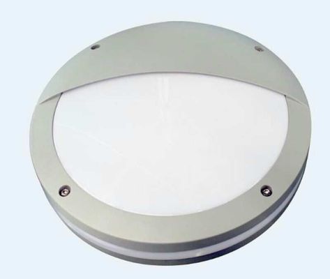 20W LED Bulkhead Wall Light Half Cover Black Housing 1600 Lumen For Bathroom supplier