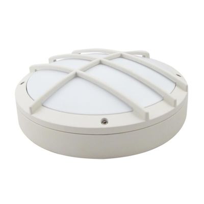 CE RoHs Listed outside Bulkhead Wall Light with grill surface / wall mounted supplier