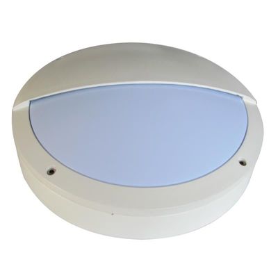 White Housing Aluminum Round Led Wall Light Wall Mounted 1600 Lumen 20W supplier