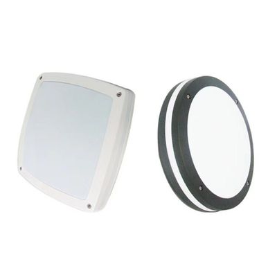 Round square led bulkhead outdoor wall light high power oyster light with SMD chip 2835 High luminous Flux supplier